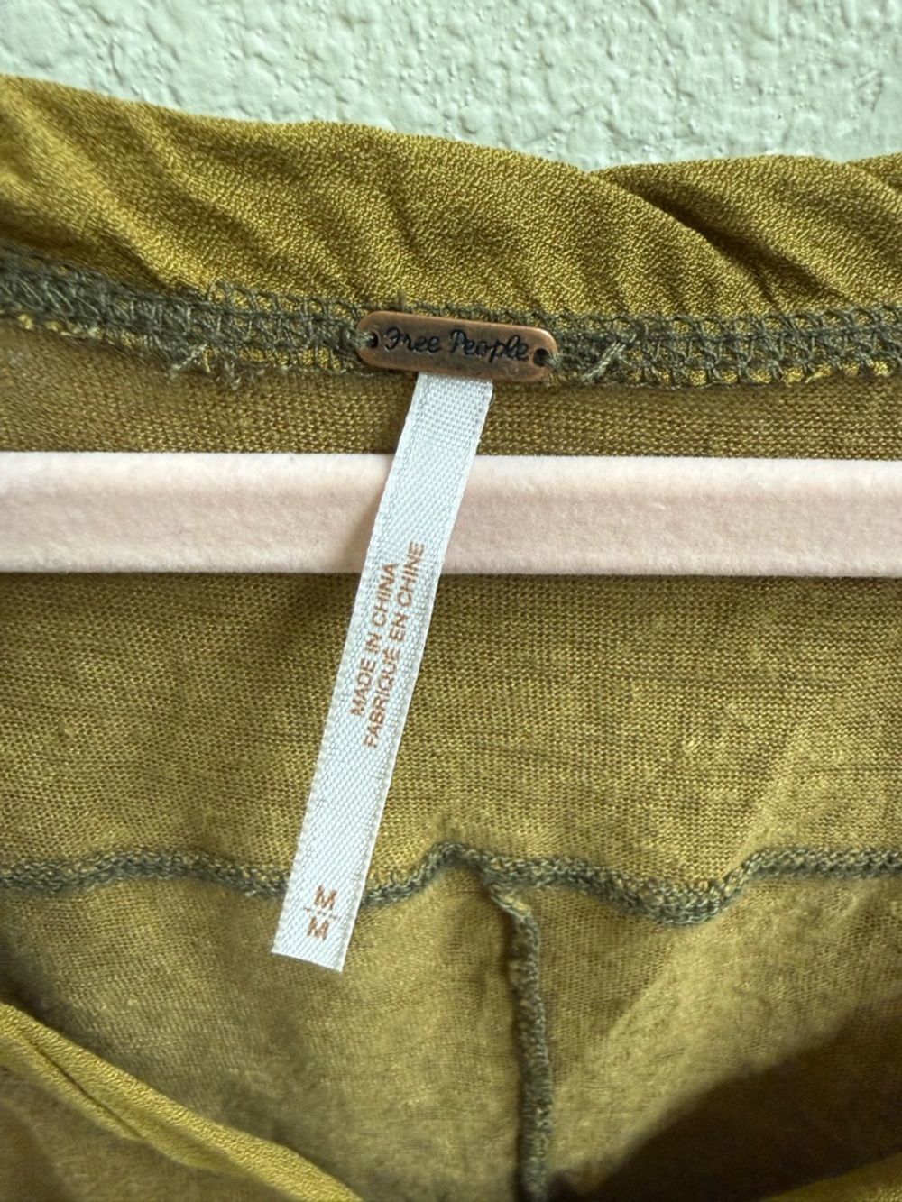 Free People Tobacco Colored Button Henley Tank - Picture 4 of 10